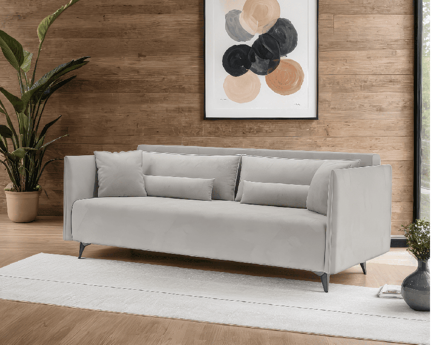 Диваны кровати со спальным местом, Диван прямой тик-так Майами (Велюр)