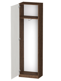 Распашной шкаф Лайф для одежды 60*40*215 Дуб экспрессив