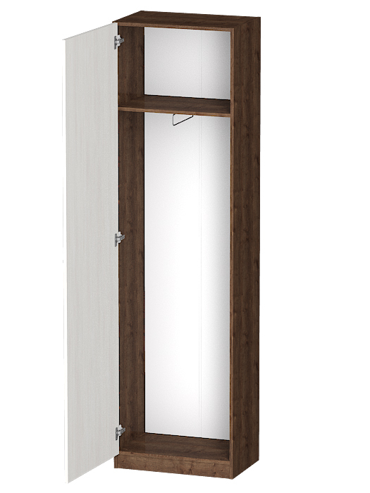 Для одежды, Распашной шкаф Лайф для одежды 60*40*215 Дуб экспрессив