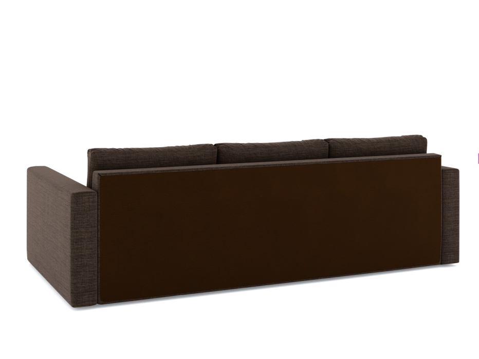 Диваны угловые в гостиную, Диван-кровать угловой Турин дельфин, рогожка