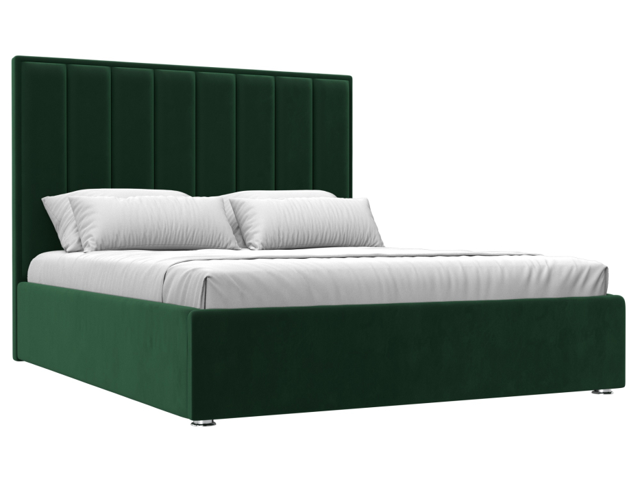 Мягкая кровать, Кровать интерьерная Афродита 160, велюр