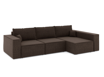 Диван-кровать угловой Фостер Лофт, еврокнижка рогожка