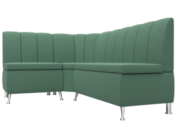 Диван кухонный угловой Кантри левый угол, рогожка Амур