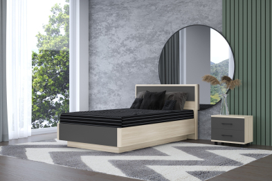 Модульная система Грейс Кровать КР-4002  Ясень Асахи