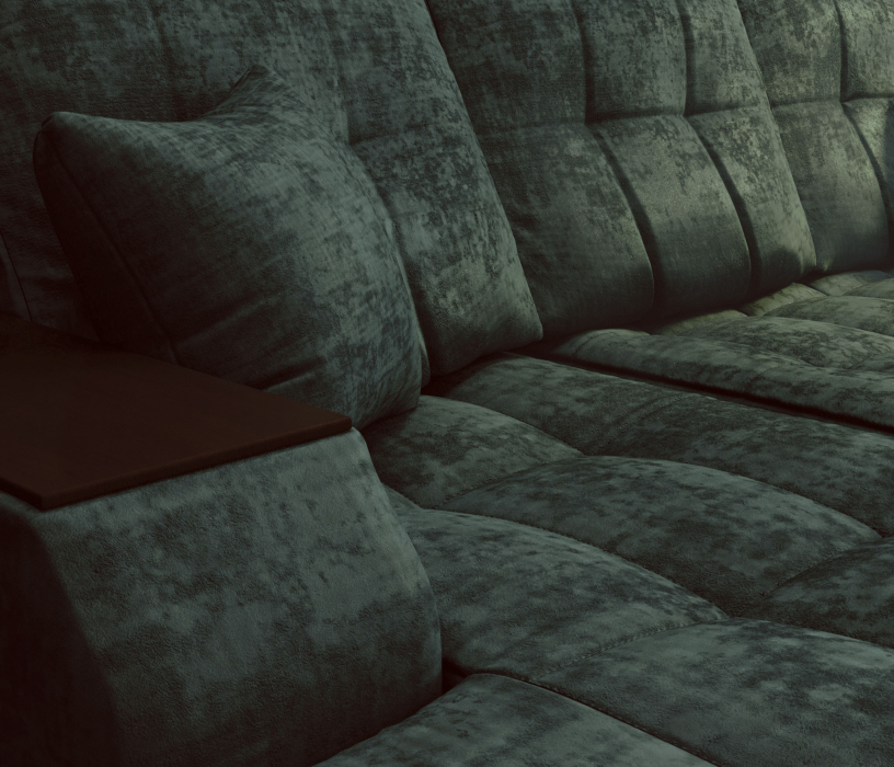 Диваны угловые в гостиную, Угловой диван-кровать Лас-Вегас левый, шенилл