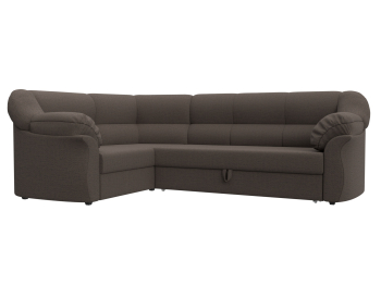 Диван угловой Карнелла левый угол, рогожка Амур