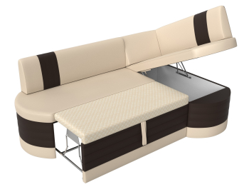 Кухонный угловой диван Токио правый угол, экокожа