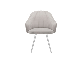 Стул DikLine 439 поворотный (опоры белые)