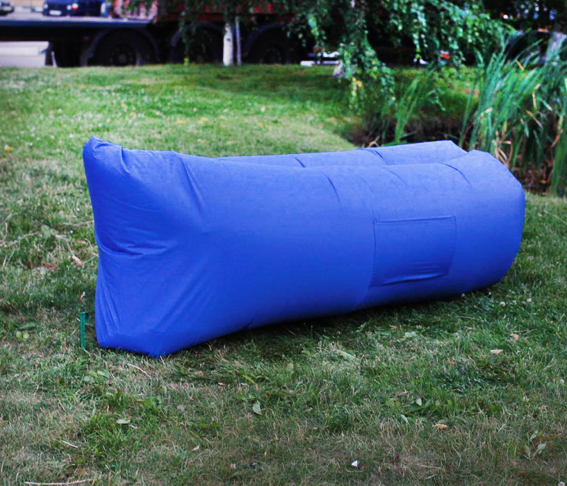 Бескаркасные диваны, Надувной шезлонг (ламзак, биван) Airpuf