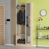 Прихожие, Прихожая с зеркалом в маленькую прихожую РВК Камелия-8