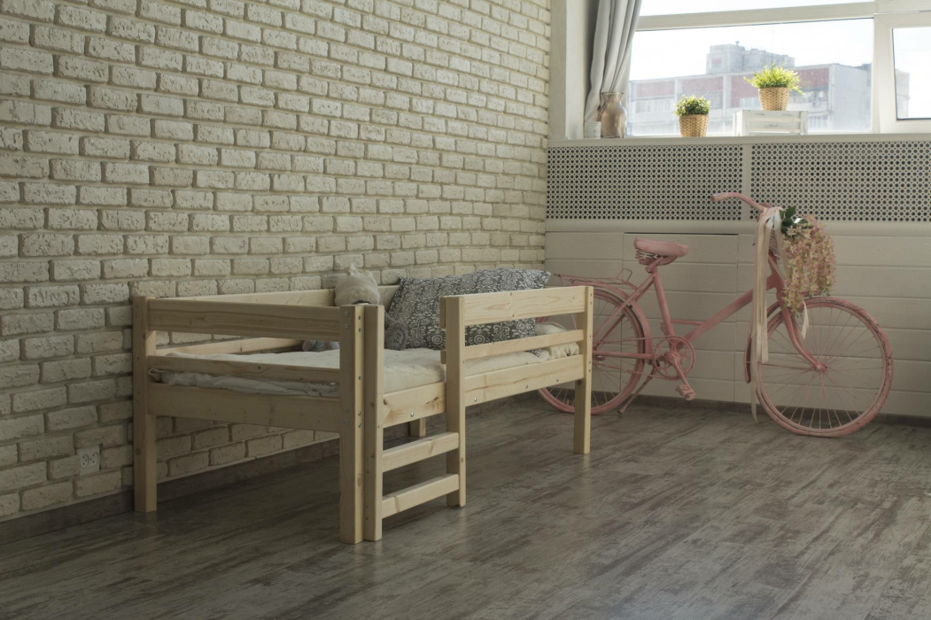 Кровати одноярусные, Детская кровать Тедди