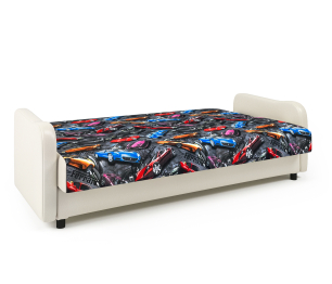 Диван-книжка Лига М, велюр / экокожа