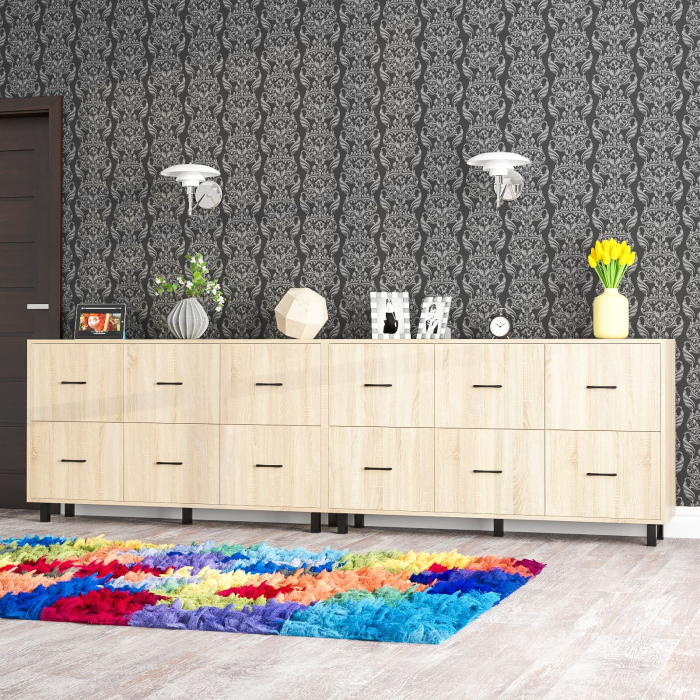 ТВ-тумбы, Два комода-тумбы с ящиками и на ножках РВК 127-1504