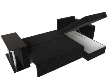 Угловой диван Атланта правый угол, велюр