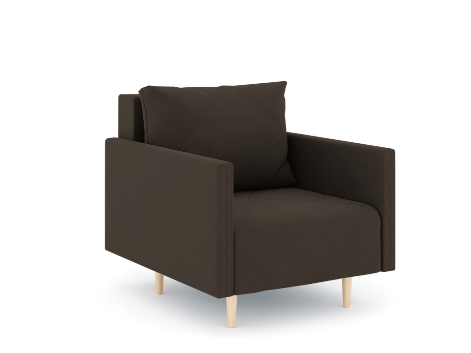 Кресло для отдыха, Кресло для отдыха Милли с подлокотниками, велюр