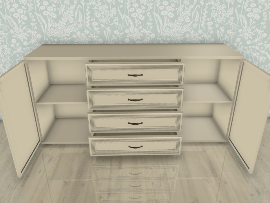 ТВ-тумбы, Модульная система Карина Тумба ТБ-1012