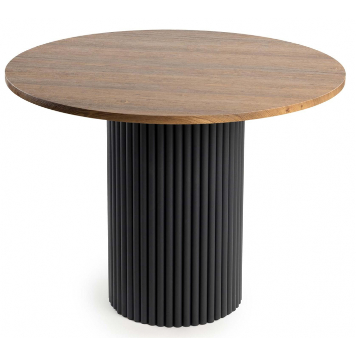 Обеденные столы, Стол Барел 100 (черные ноги)