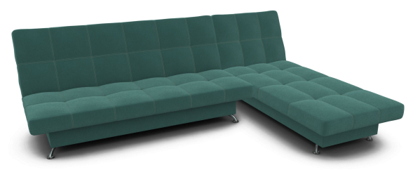 Угловой диван-кровать Санторини велюр