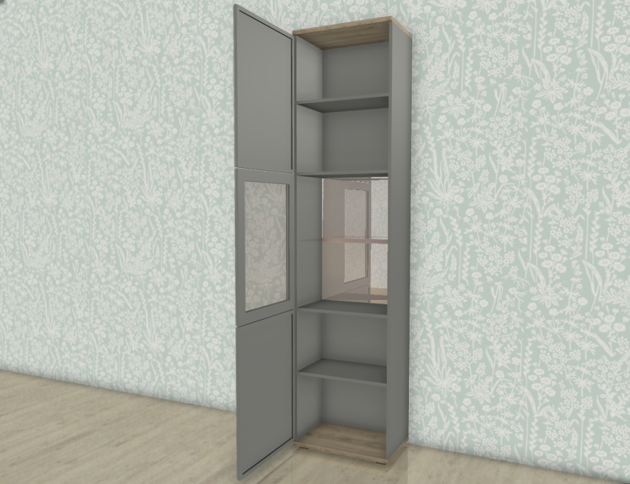 Шкафы одностворчатые, Модульная система Карина Шкаф ШК-1050