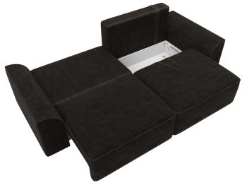 Диван прямой Лига-048 НПБ, велюр BRUT