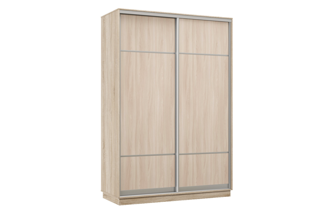 Шкафы-купе, Шкаф-купе Премьер Лайт 01 Мини (08;08) двухдверный