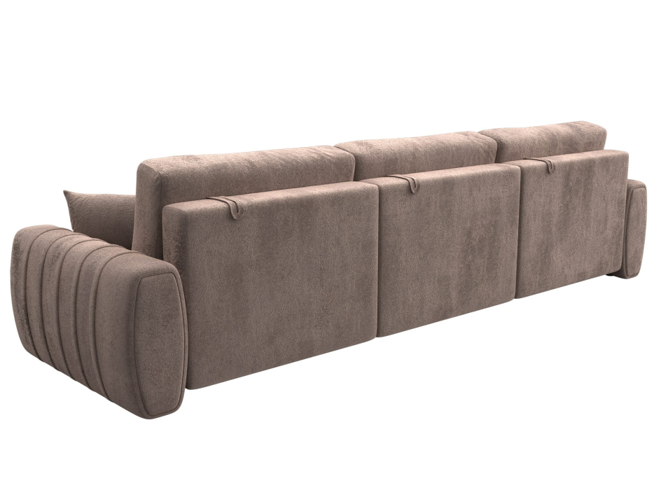 Диваны еврокнижки, Диван прямой Лига-057 НПБ Лонг, велюр TOWER