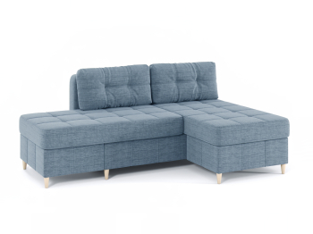 Диван-кровать угловой Оливер Люкс 2 еврокнижка-трансформер, рогожка Люкс