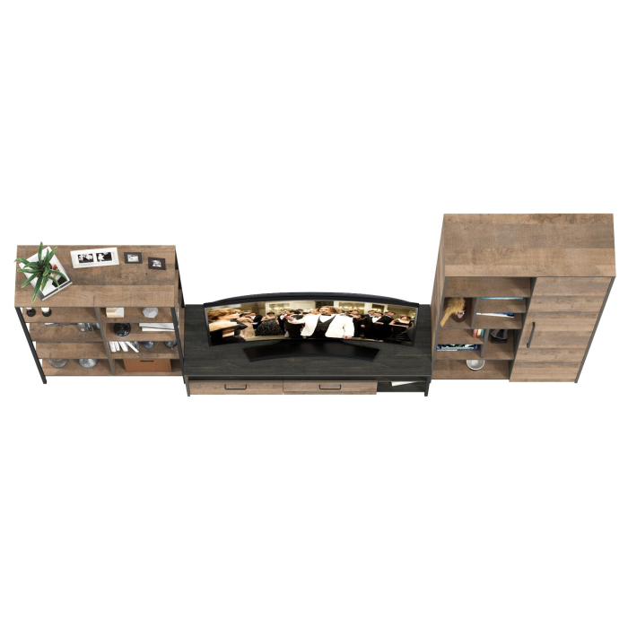 Стенки для гостиной, Стенка для гостиной серии Трувор № 72