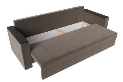 Диван прямой Атланта без стола, велюр