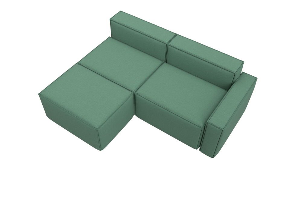 Диваны угловые в гостиную, Диван угловой модульный Лига-063 угол правый, рогожка Амур