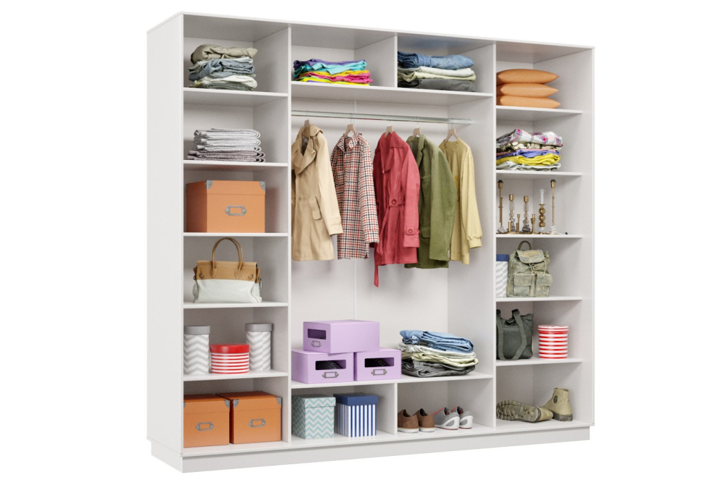 Шкафы-купе, Шкаф-купе Премьер 58 (16;16;16) трёхдверный