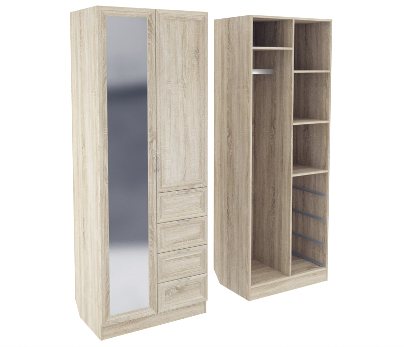 Шкафы распашные, Шкаф ШК-2/6