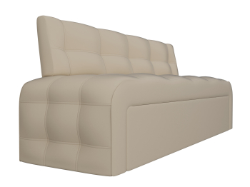 Кухонный прямой диван Люксор, экокожа