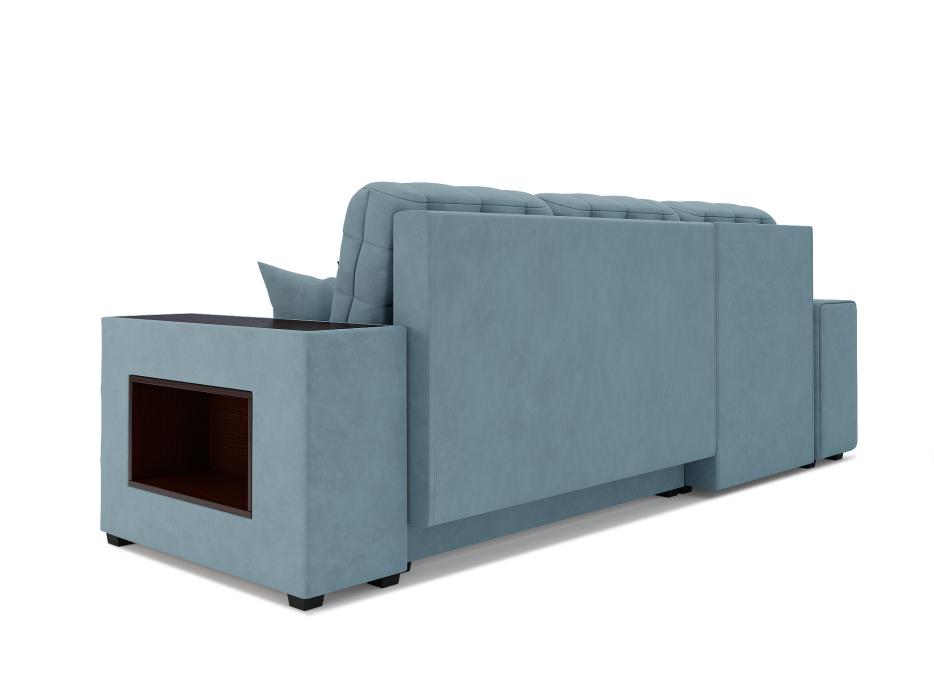 Диваны угловые в гостиную, Диван Мадрид Левый угол (Велюр)