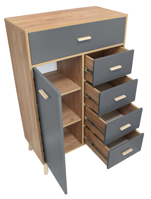 Комоды, Комод 800х400х1256 Скандик