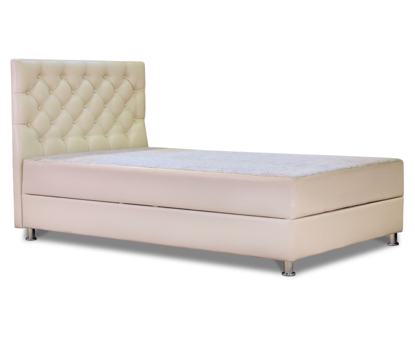 Кровати с мягким изголовьем, Кровать тахта Шармэль 100 с подъемным механизмом, экокожа