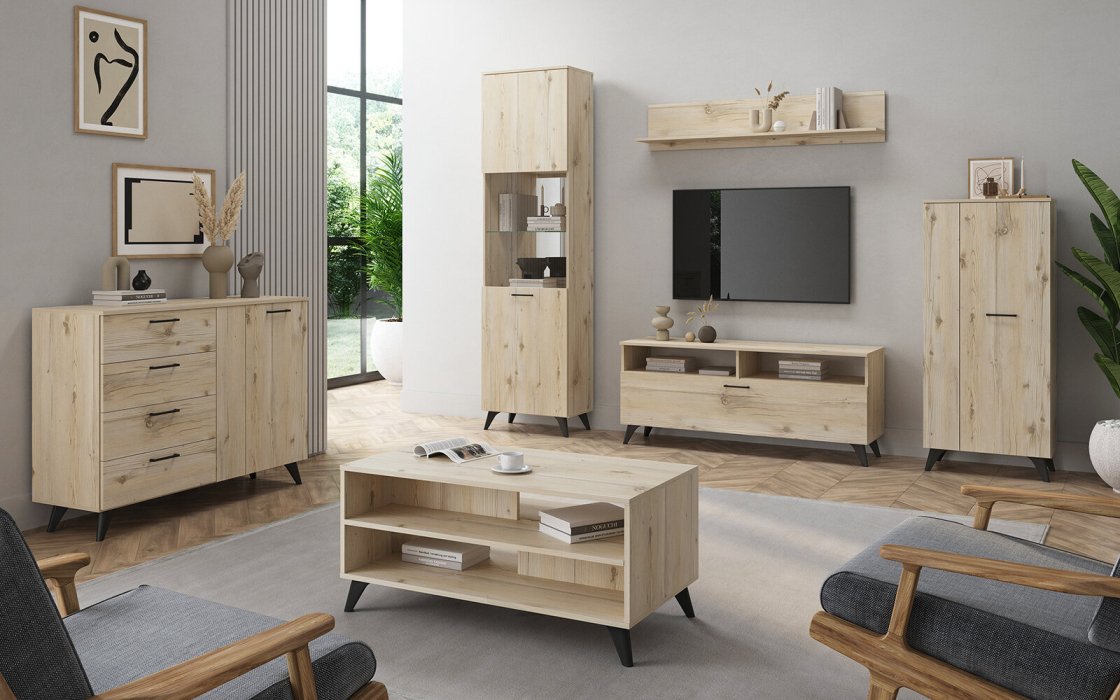 Шкафы пеналы, Шкаф-витрина Sofia 07