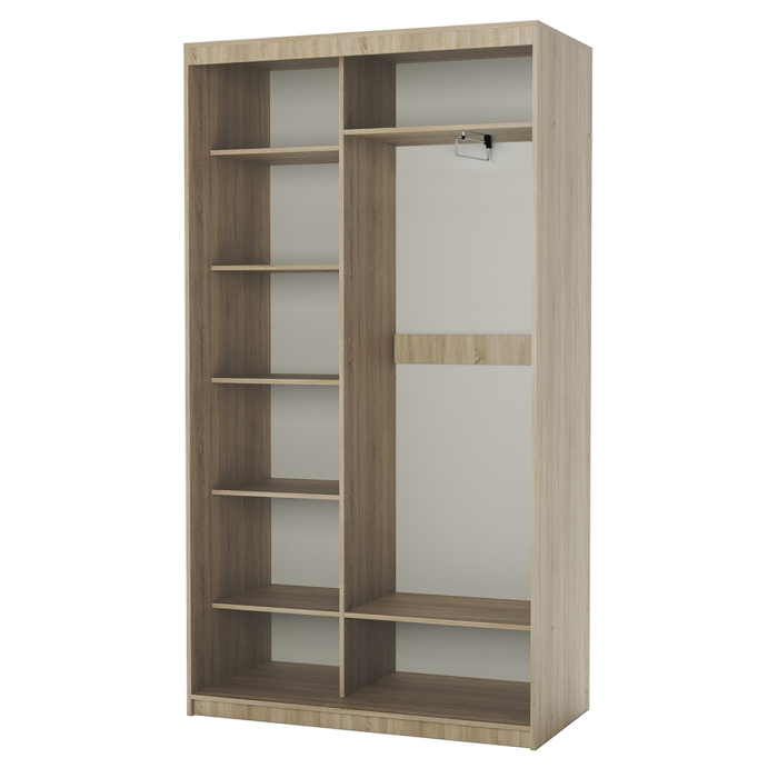 Шкафы-купе 2-х дверные, Шкаф-купе 2-х дверный Эконом 120х45х200