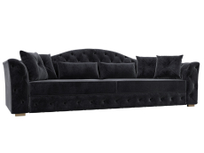 Диваны кровати со спальным местом, Диван прямой Артис, велюр TOWER