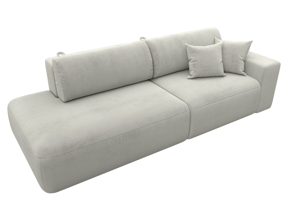 Диваны еврокнижки, Диван прямой Лига-036 НПБ Модерн подлокотник справа, велюр TOWER