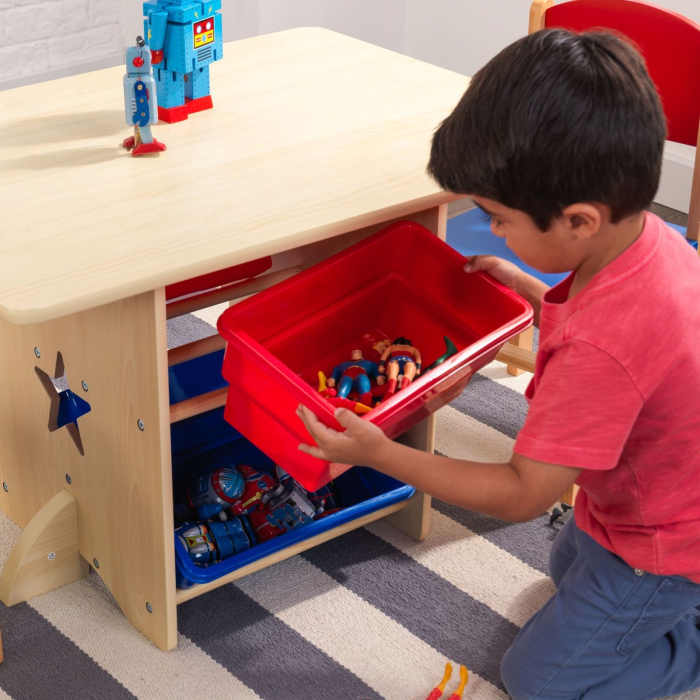 Комплекты, Набор детской мебели Star (стол+2 стула+4 ящика)