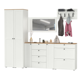 Стенка в прихожую Остин № 58