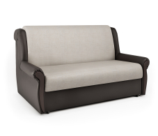 Диваны с ящиком для белья, Диван-кровать Аккорд М 160, экокожа/шенилл