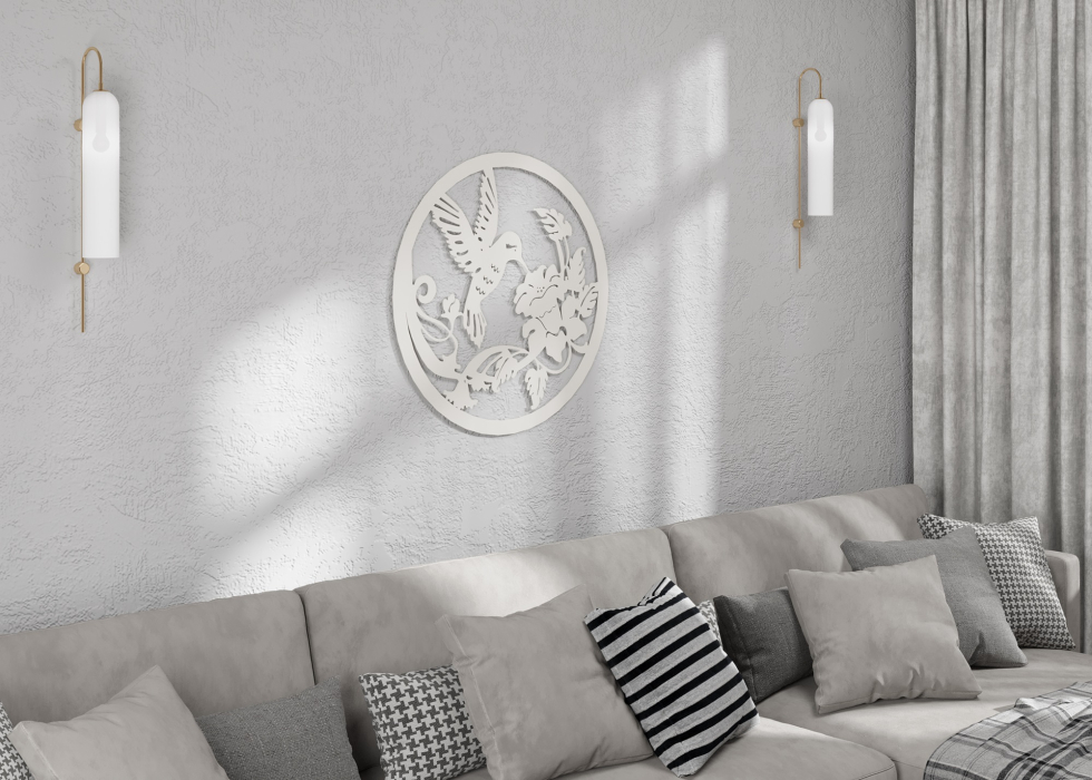 Декор для гостиной, Панно Колибри