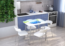 Обеденные столы, Стол Лед Фотопечать