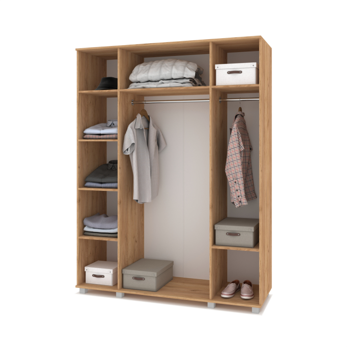 Шкафы распашные, Модульная система Ева Е41 Шкаф