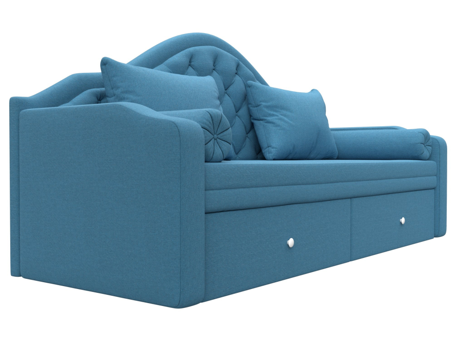 Диваны с ящиком для белья, Диван детский прямой Сойер, рогожка Амур