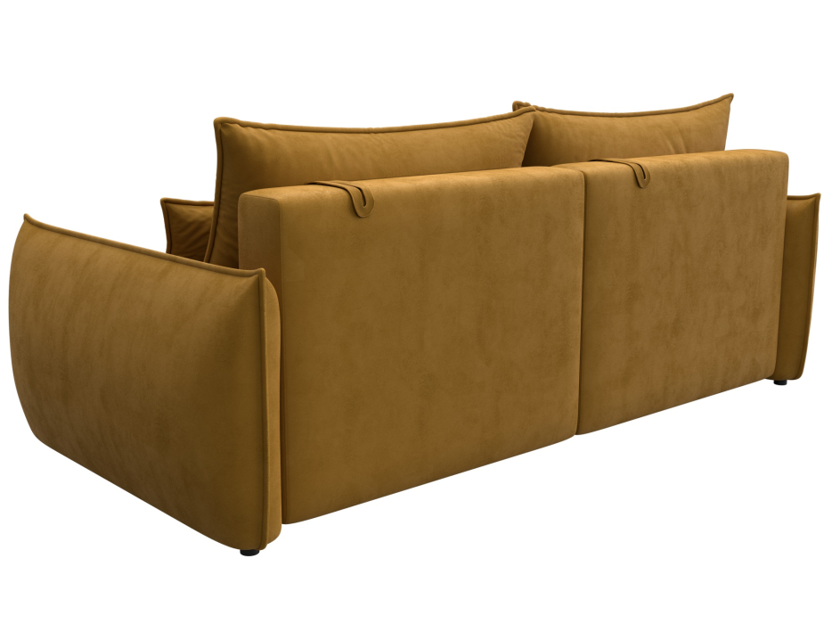 Диваны еврокнижки, Диван прямой Лига-051 НПБ, велюр BRUT