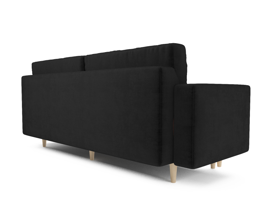 Диваны кровати со спальным местом, Прямой диван Честер, велюр