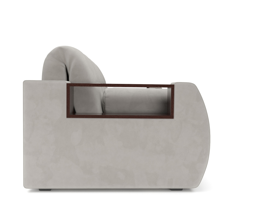 Диваны с ящиком для белья, Диван аккордеон Барон №3 ППУ 120х200 Велюр